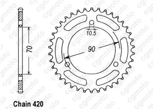 Couronne Mbx 80 F 83-87