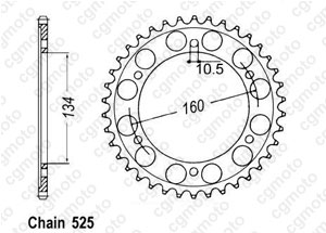 Couronne Cbr 600 Rr 07