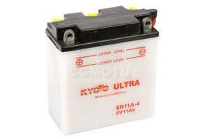 batterie 6N11A-4 L 122mm W 62mm H 132mm