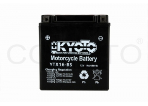 batterie YTX16-BS L 150mm W 87mm H 161mm