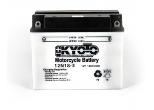 batterie 12N18-3 L 206mm W 92mm H 164mm