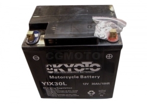 batterie YIX30L L 166mm W 126mm H 175mm