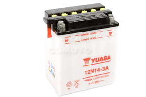 batterie 12N14-3A L 135mm W 91mm H 167mm