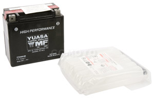 batterie YTX20H-BS L 175mm W 87mm H 155mm