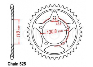 Kit chaine Bmw S1000 XR