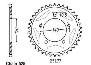 Kit chaine Suzuki Gsx-r 600