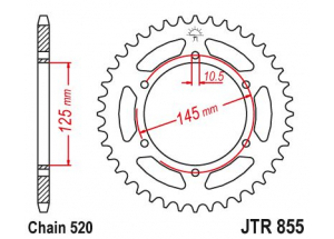 Kit chaine Yamaha Xj 600 Diversion