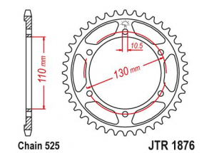 Kit chaine Yamaha Yzf 600 R6