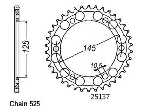 Kit chaine Yamaha Tdm 850