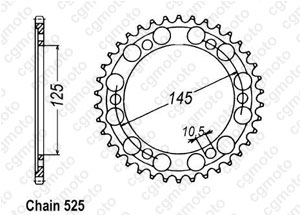 Kit chaine Yamaha Tdm 850