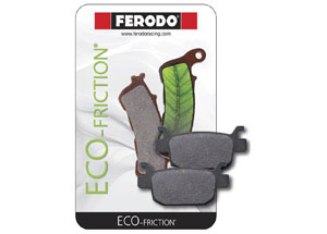 Plaquette de frein FERODO Organique Eco-Friction Route