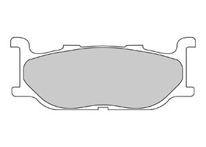 Plaquette de frein Organique Eco-Friction Route