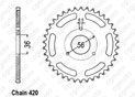 Couronne Suzuki Jr 50 85-06