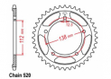 Couronne Honda CB 500 F/X