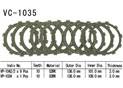 Kit Disques d'Embrayage Garnis Gsf1200 Bandit 1996/2002